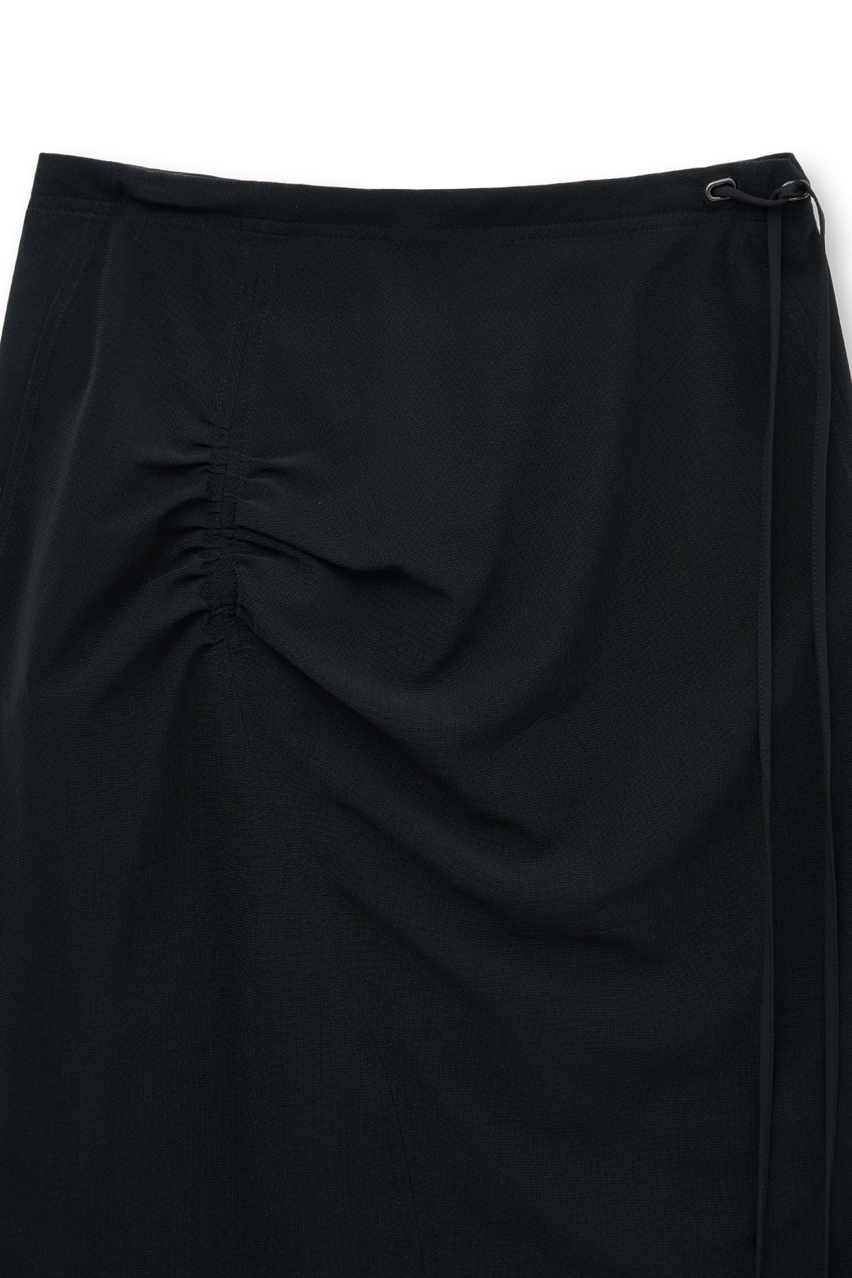 Matin Kim - Layered String Midi Skirt (Black) product image 3 | TRAB K-Fashion Australia