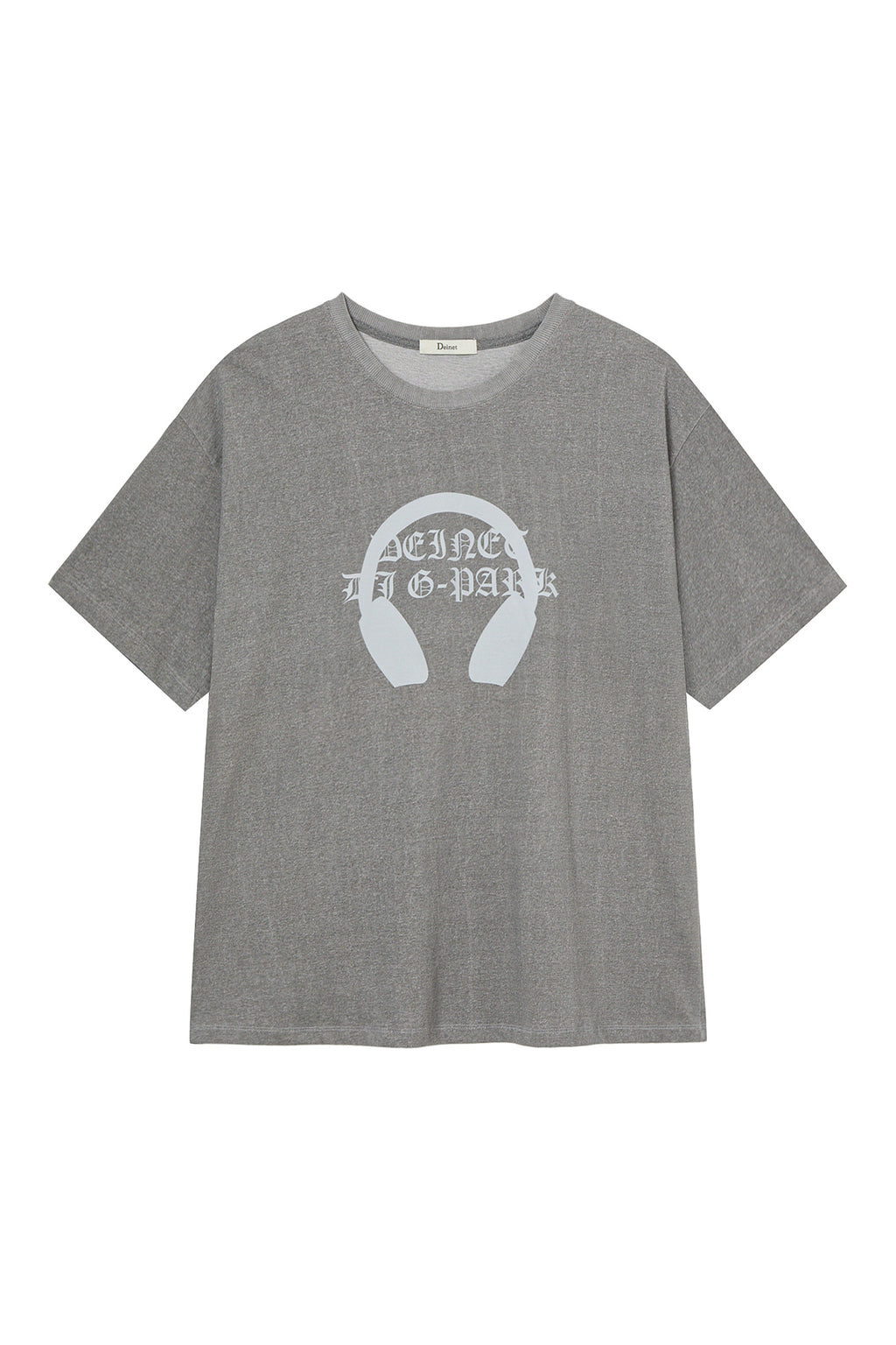 Deinet - Headset Oversized T-Shirt (Charcoal) product image 1 | TRAB K-Fashion Australia