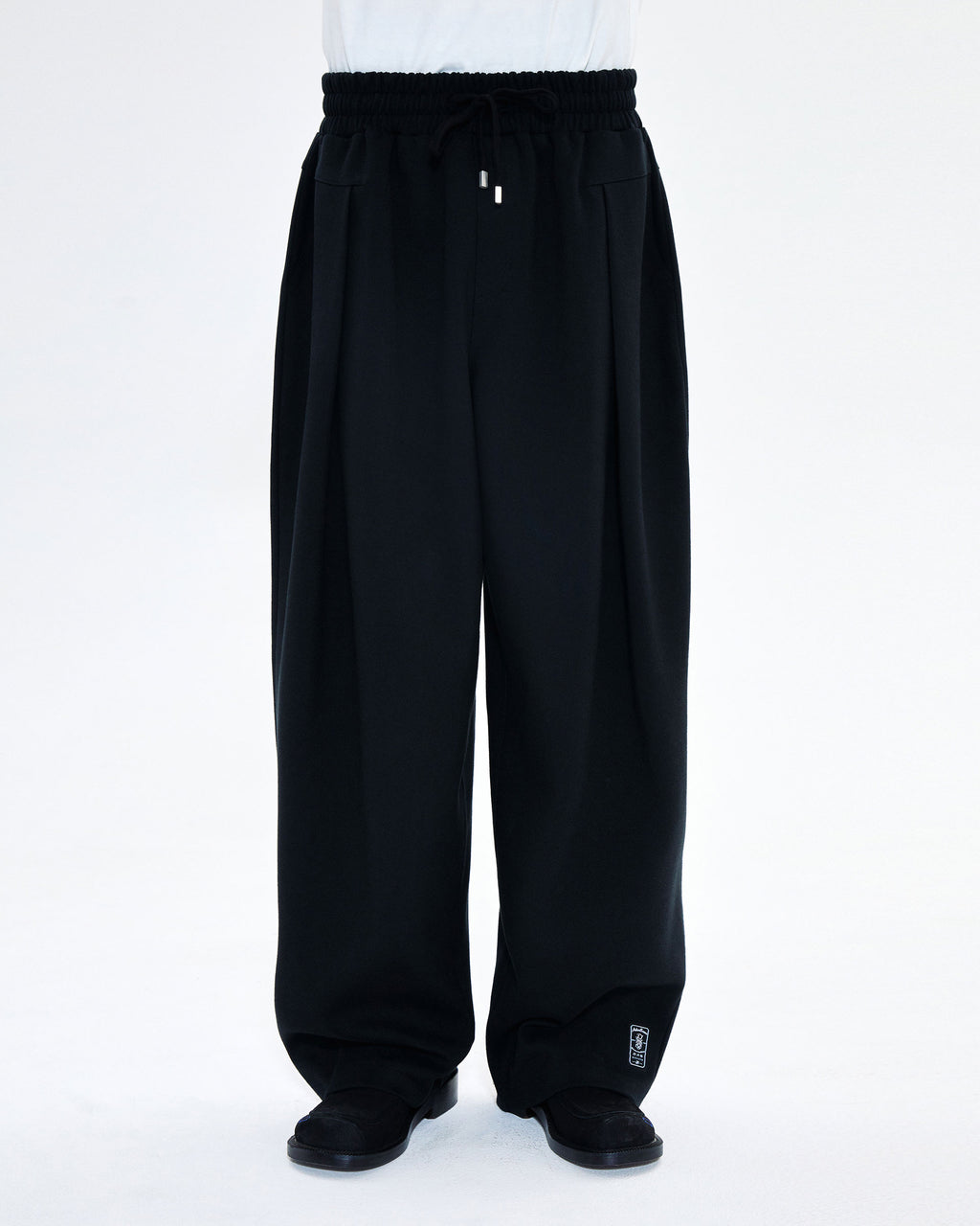Ader Error - Twinny logo sweatpants (Noir) product image 2 | TRAB K-Fashion Australia