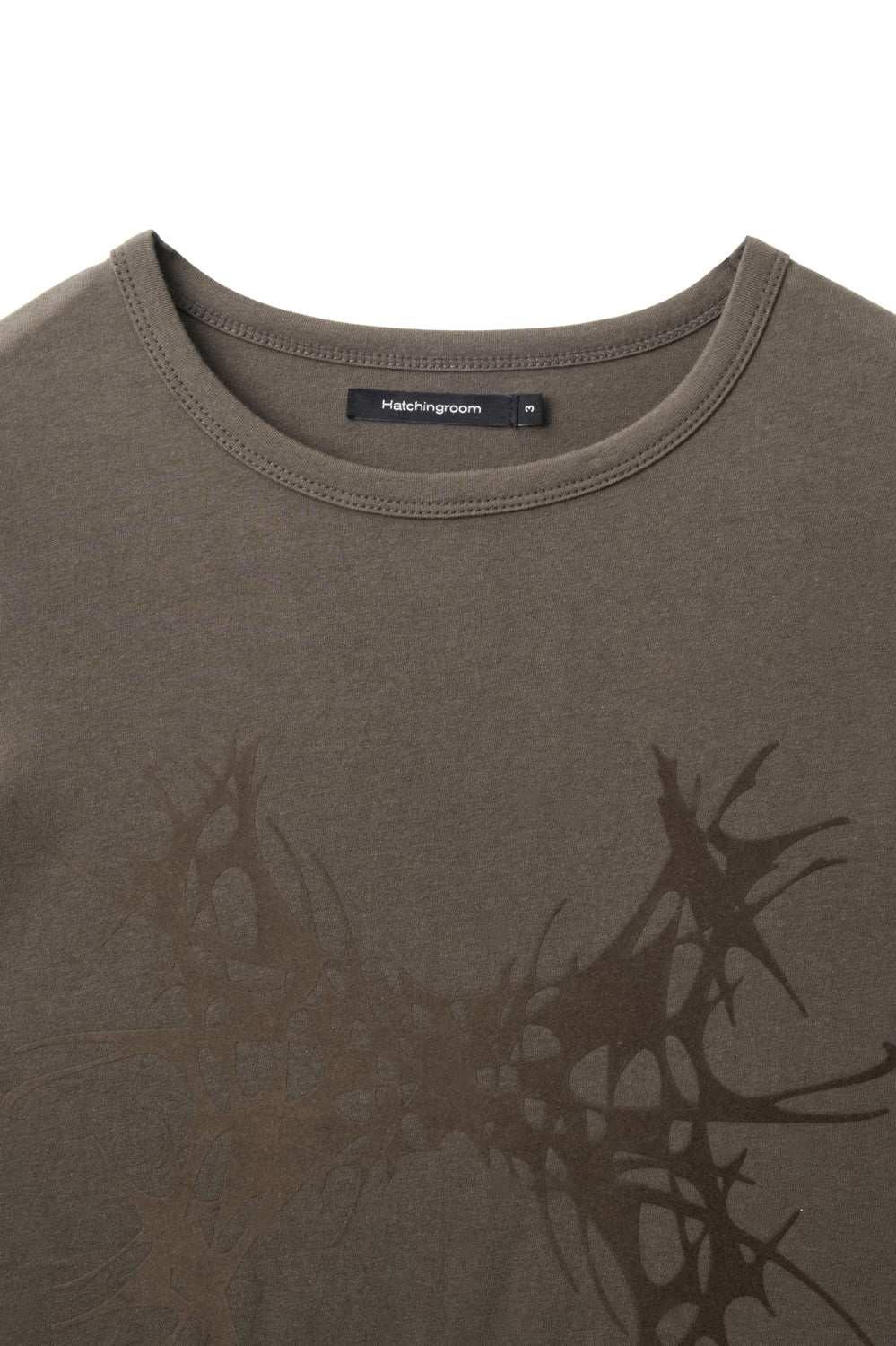 Hatchingroom - Abstract H Tee (Mud Brown) product image 3 | TRAB K-Fashion Australia