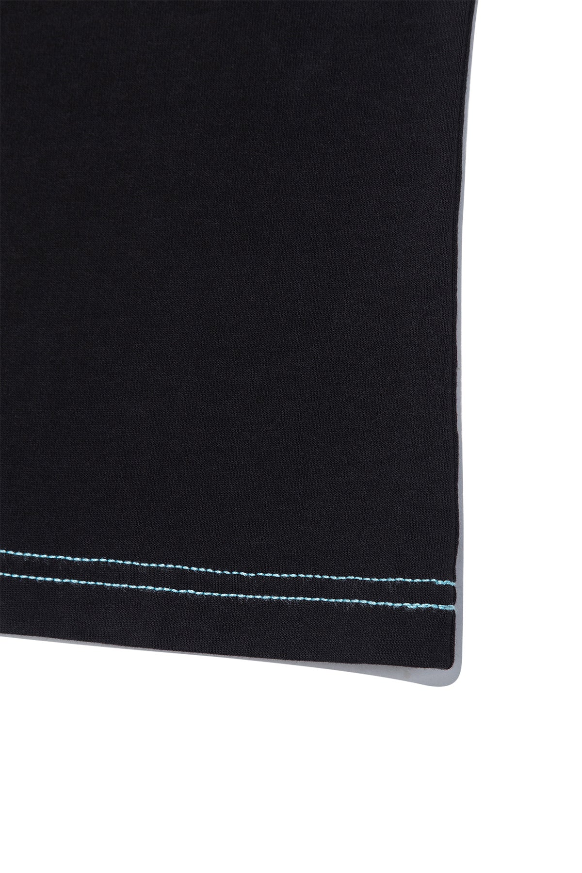 Matin Kim - Color Point Arch Logo Top (Black) product image 4 | TRAB K-Fashion Australia