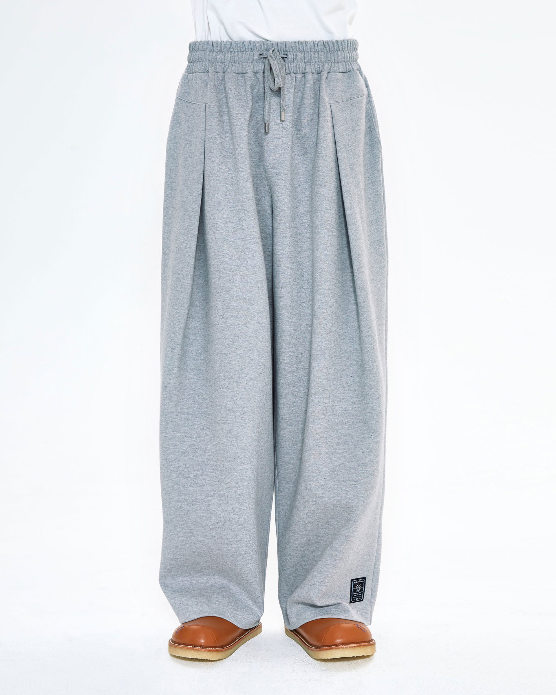 Ader Error - Twinny logo sweatpants (Grey) product image 3 | TRAB K-Fashion Australia