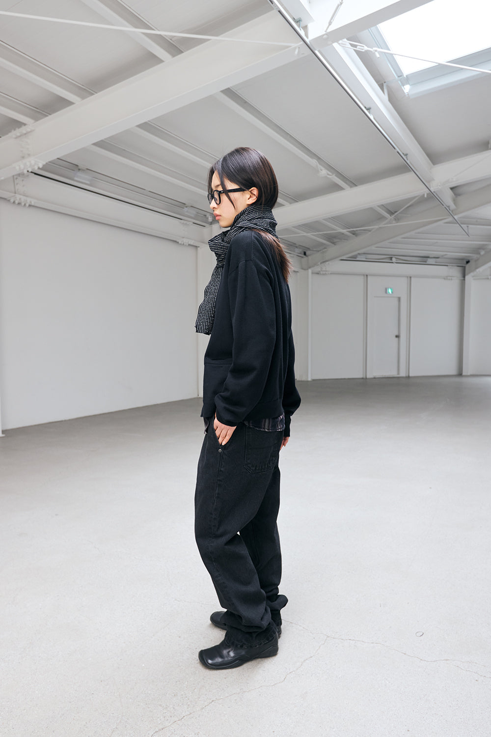 Hatchingroom - Zip Cardigan (Black) product image 10 | TRAB K-Fashion Australia