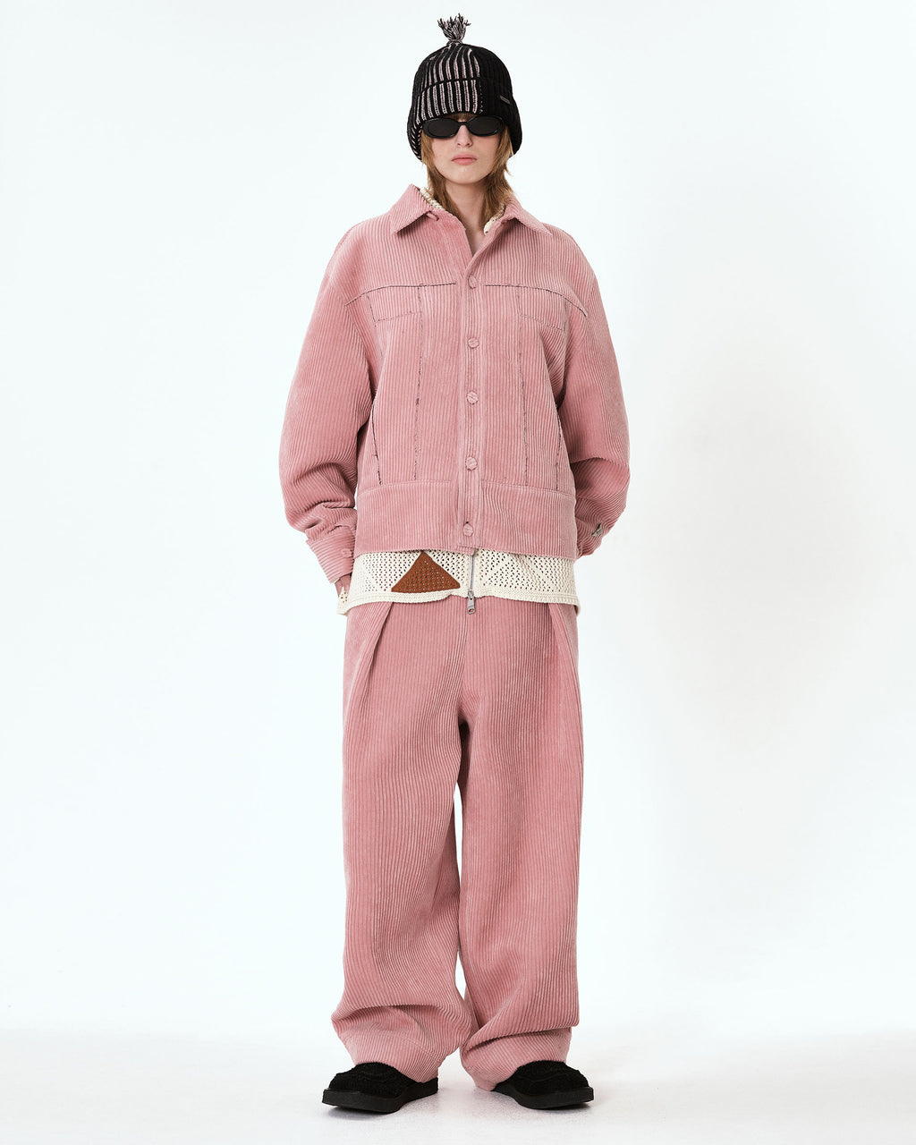 Ader Error - Carid trucker jacket (Pink) product image 1 | TRAB K-Fashion Australia