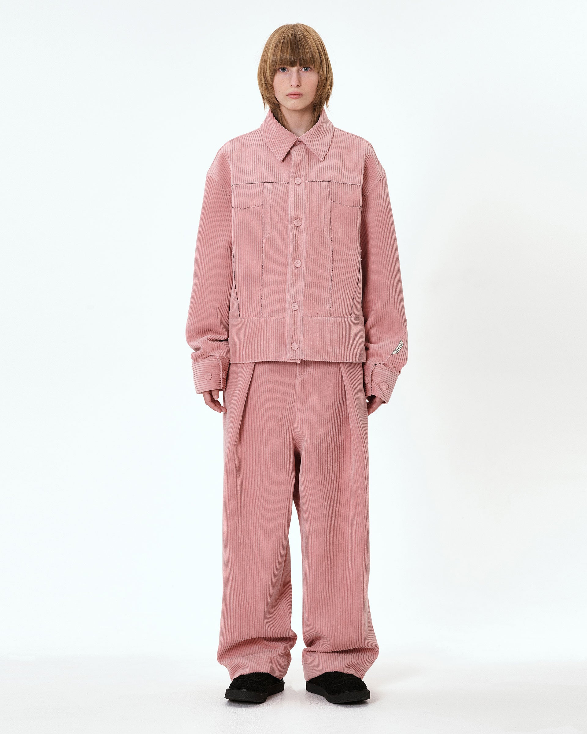 Ader Error - Carid trucker jacket (Pink) product image 3 | TRAB K-Fashion Australia