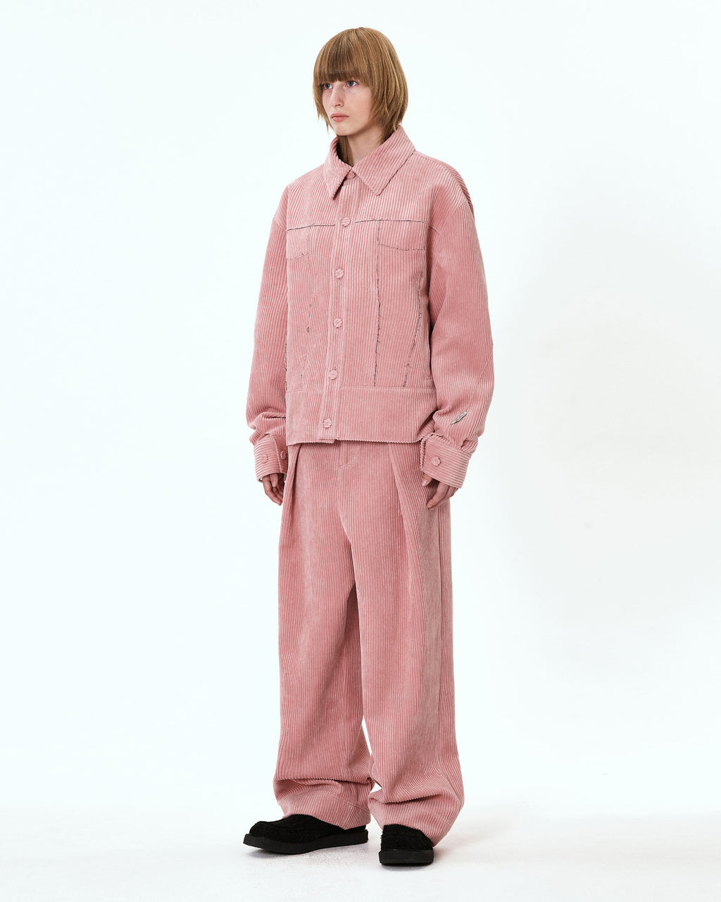 Ader Error - Carid trucker jacket (Pink) product image 4 | TRAB K-Fashion Australia