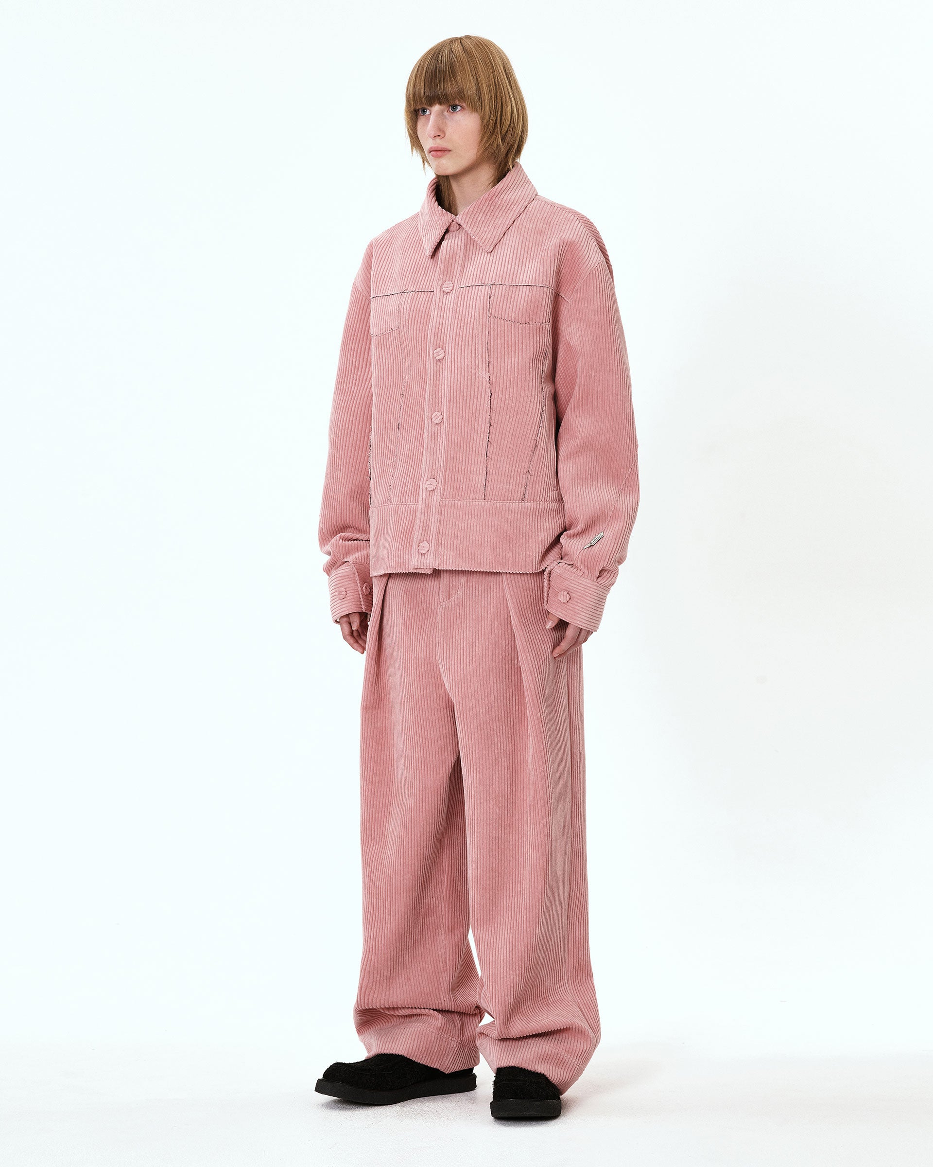 Ader Error - Carid trucker jacket (Pink) product image 4 | TRAB K-Fashion Australia