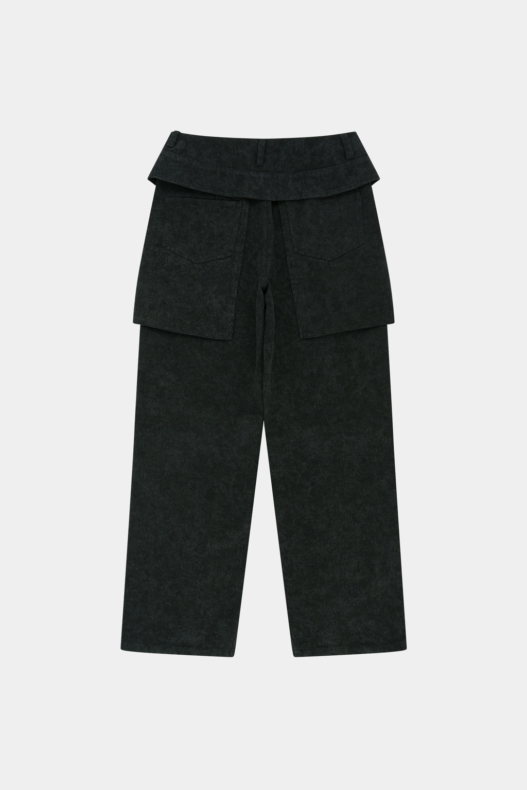 Andersson Bell - Raptor Three Layered Wide-Leg Trousers (Black) product image 9 | TRAB K-Fashion Australia