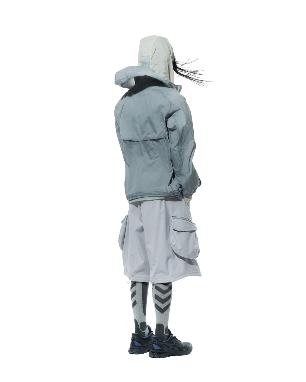 San San Gear - 2Way Pocket Pants (Blue Grey) product image 6 | TRAB K-Fashion Australia