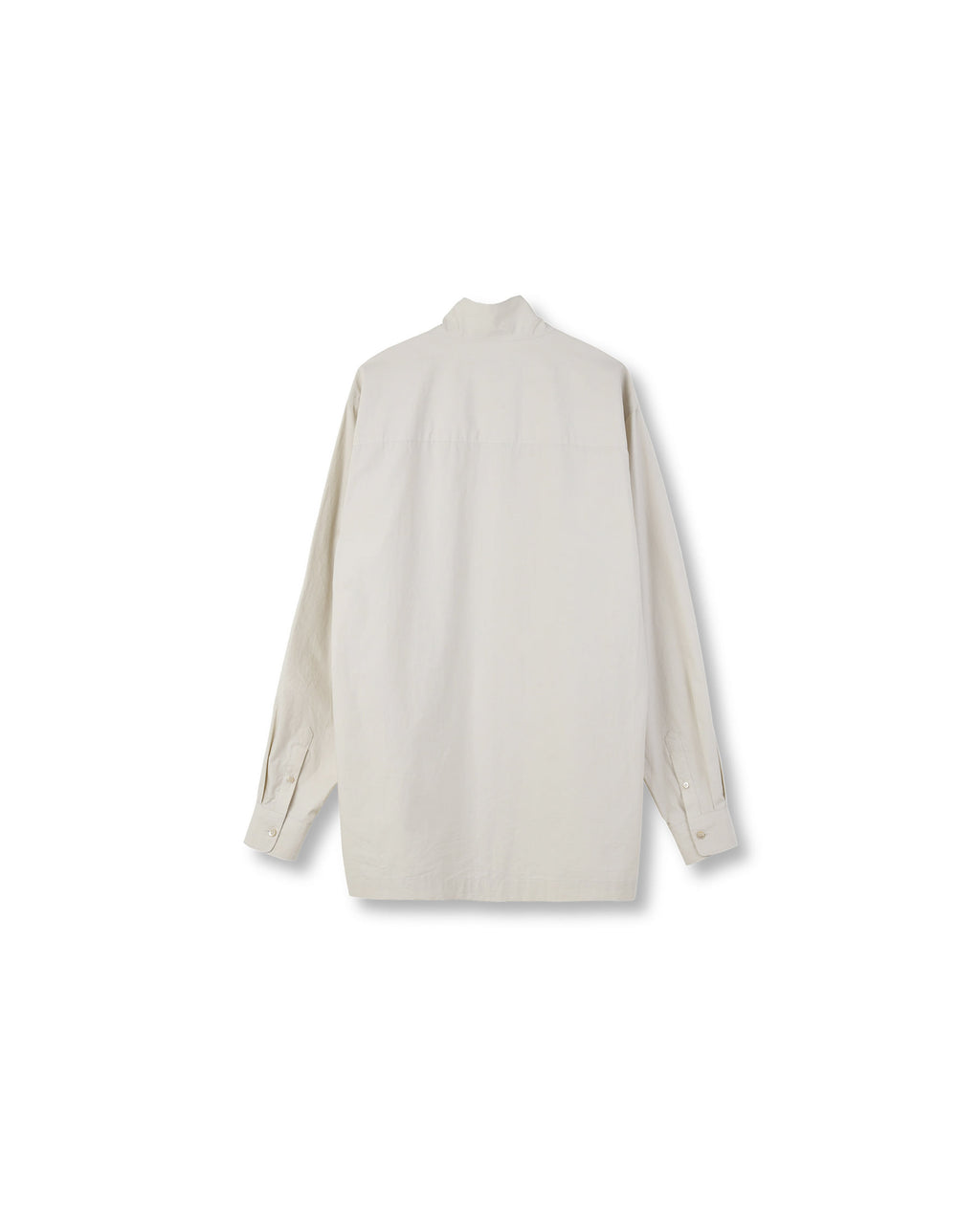 Brownyard - Stand Collar Shirt (Light Beige) product image 6 | TRAB K-Fashion Australia