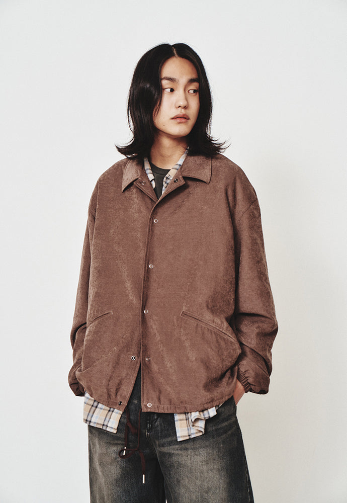 Art if acts - Vintage Cupra Coach Jacket (Dark Wine) product image 8 | TRAB K-Fashion Australia