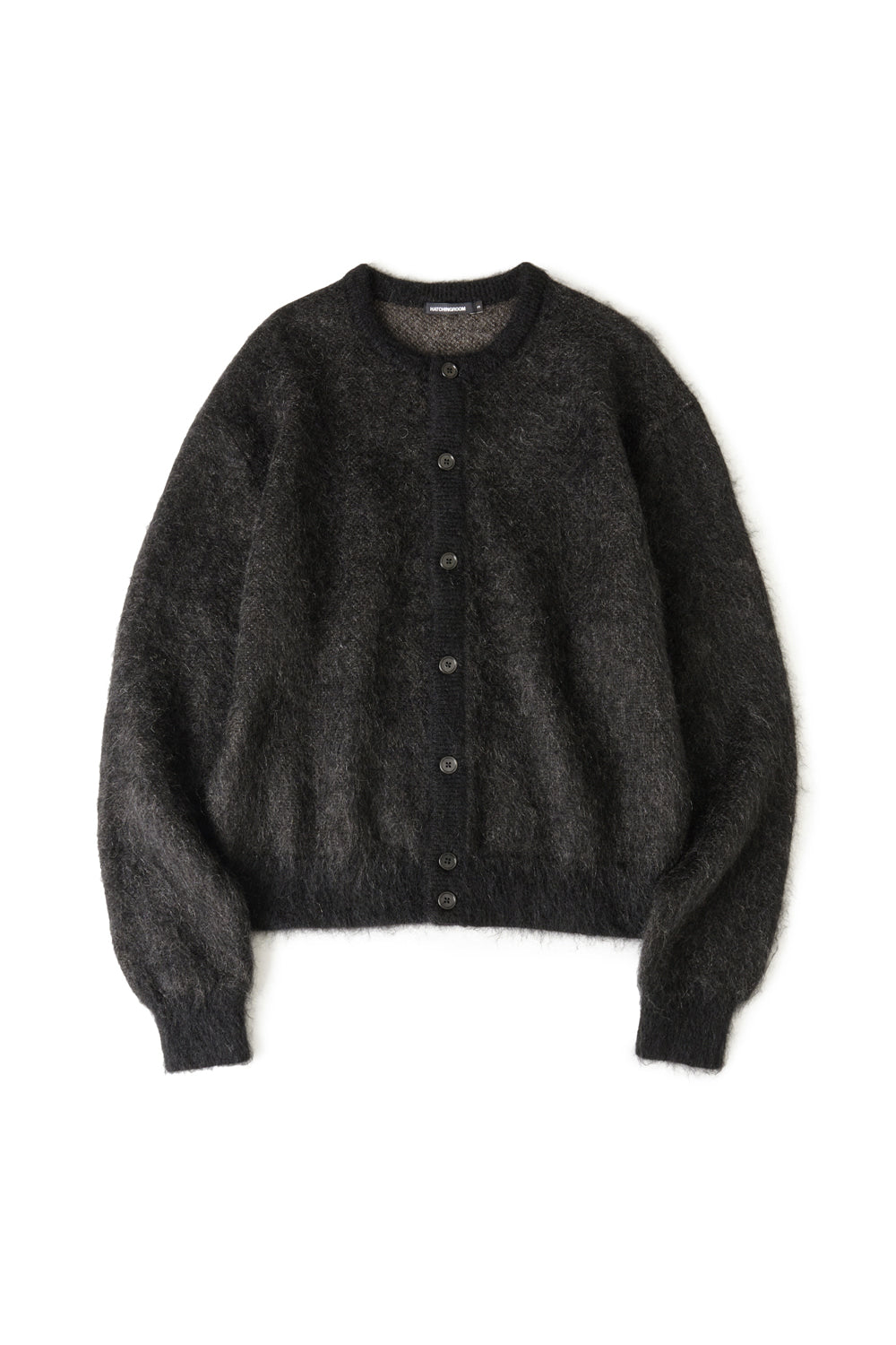 Hatchingroom - Hanabi Mohair Cardigan (Black) product image 1 | TRAB K-Fashion Australia