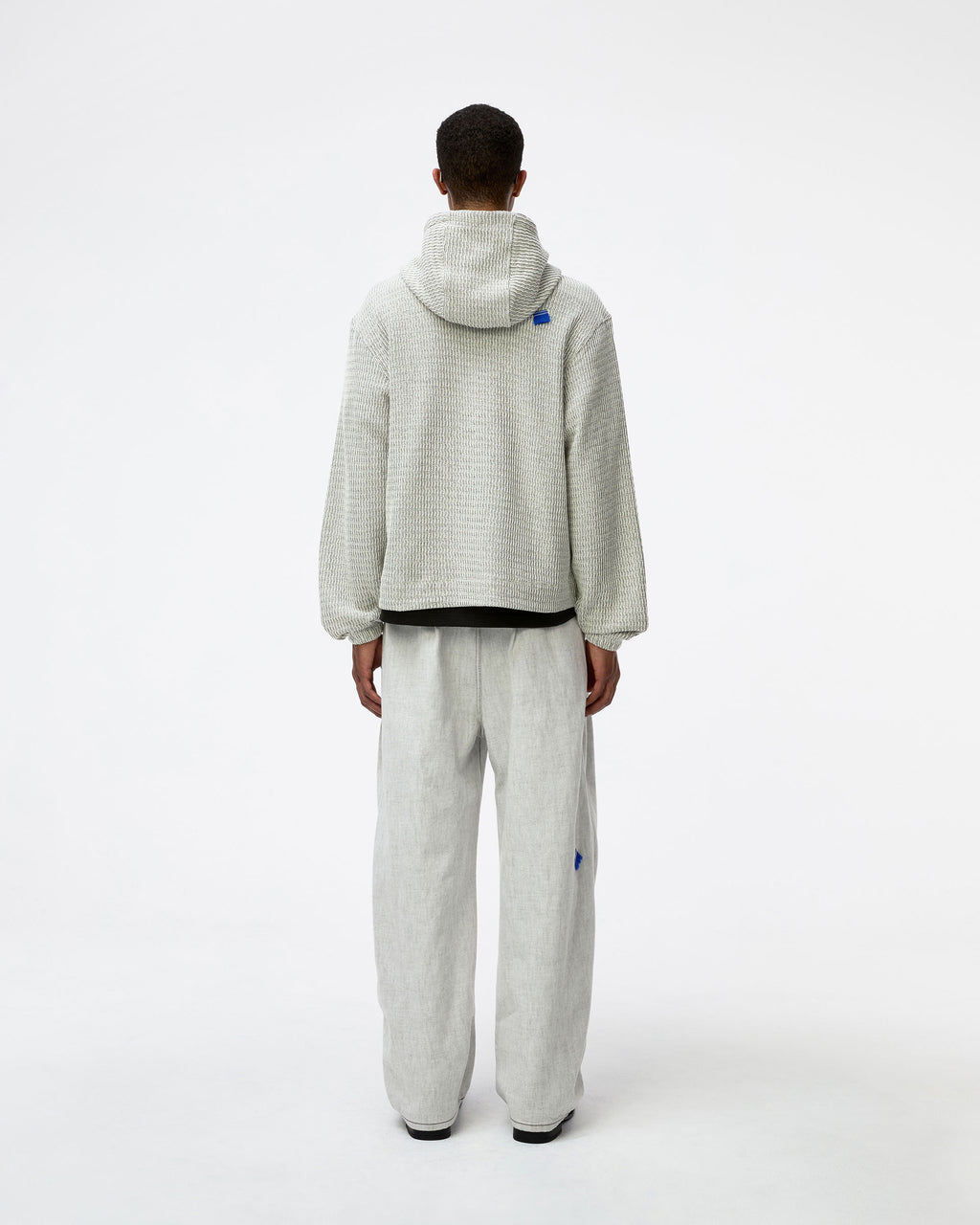 Ader Error - Lunel Hoodie Zip-Up Product. 30 (Off White) product image 3 | TRAB K-Fashion Australia