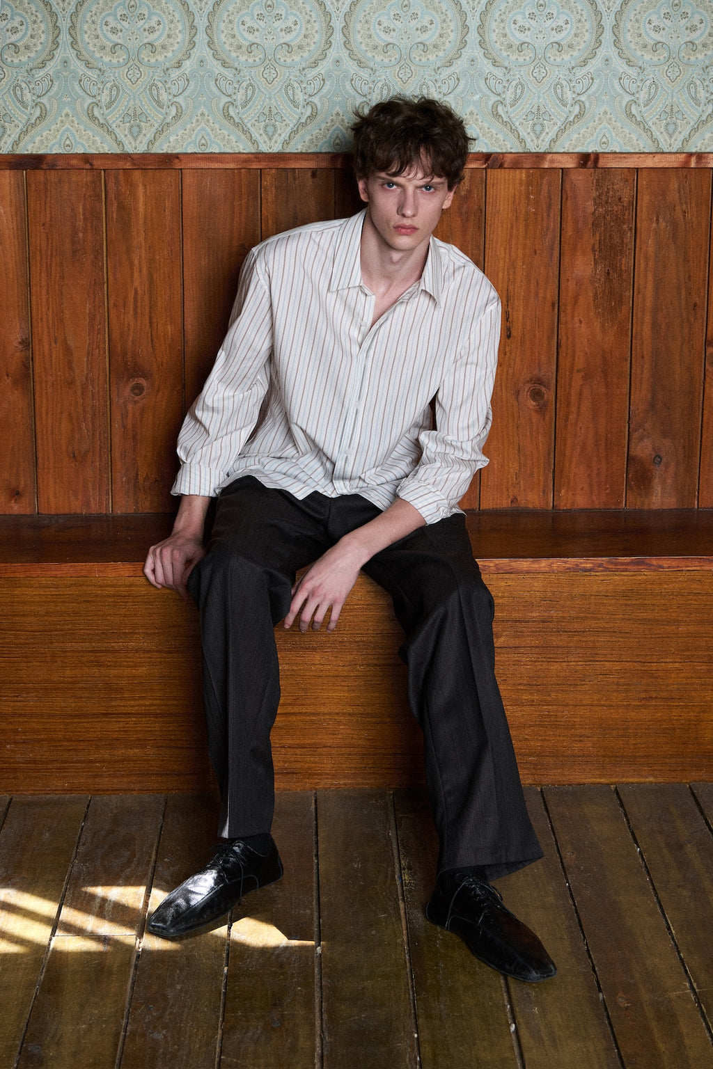STU - Extra Button Shirt (White) product image 11 | TRAB K-Fashion Australia