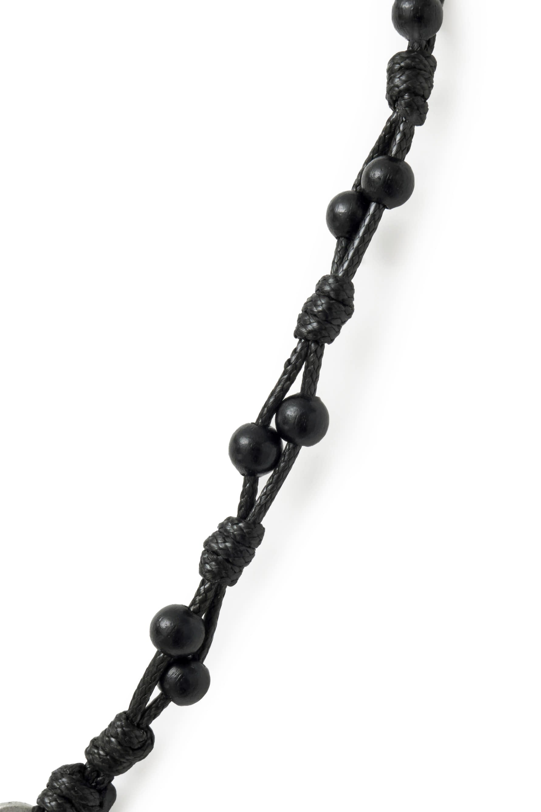 Hatchingroom - Wood ball Necklace Black (OC) product image 2 | TRAB K-Fashion Australia