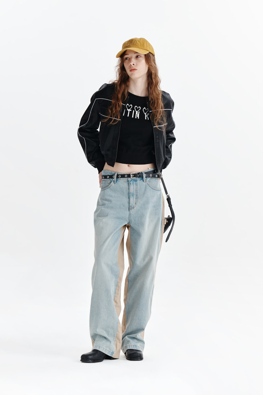 Matin Kim - Double Side Carpenter Denim Pants (Blue) product image 8 | TRAB K-Fashion Australia