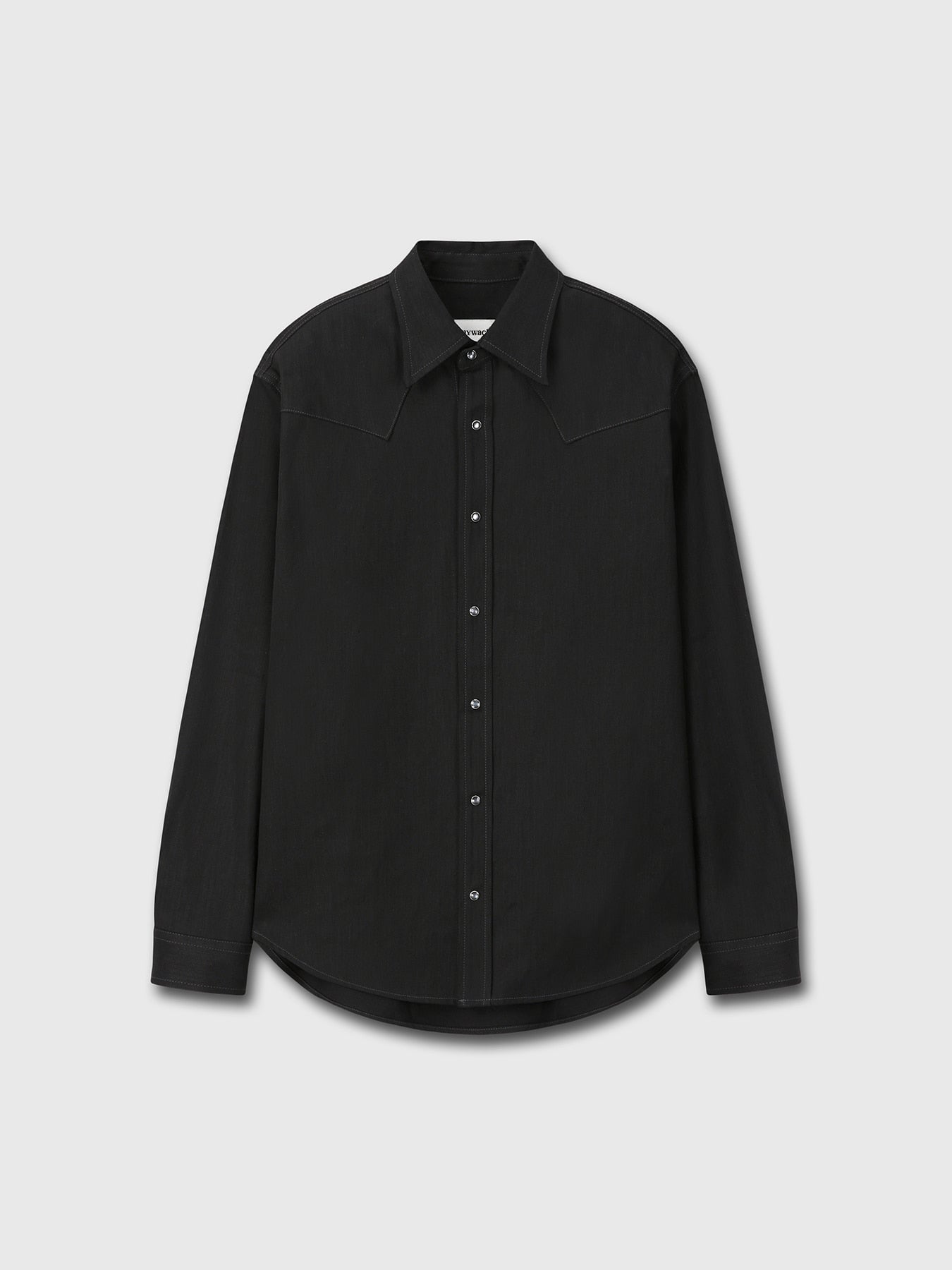 Tonywack - Raw Denim Western Shirt (Black) product image 10 | TRAB K-Fashion Australia