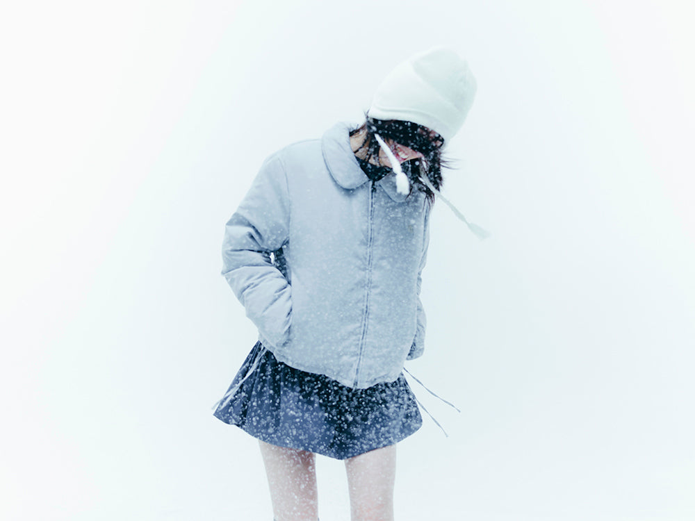 Coyseio - Solid Padded Jacket (Sky Blue) product image 3 | TRAB K-Fashion Australia