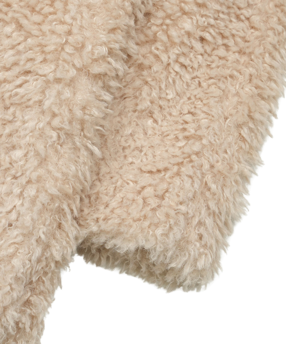 Coyseio - Soft Fur Coat (Light Beige) product image 14 | TRAB K-Fashion Australia