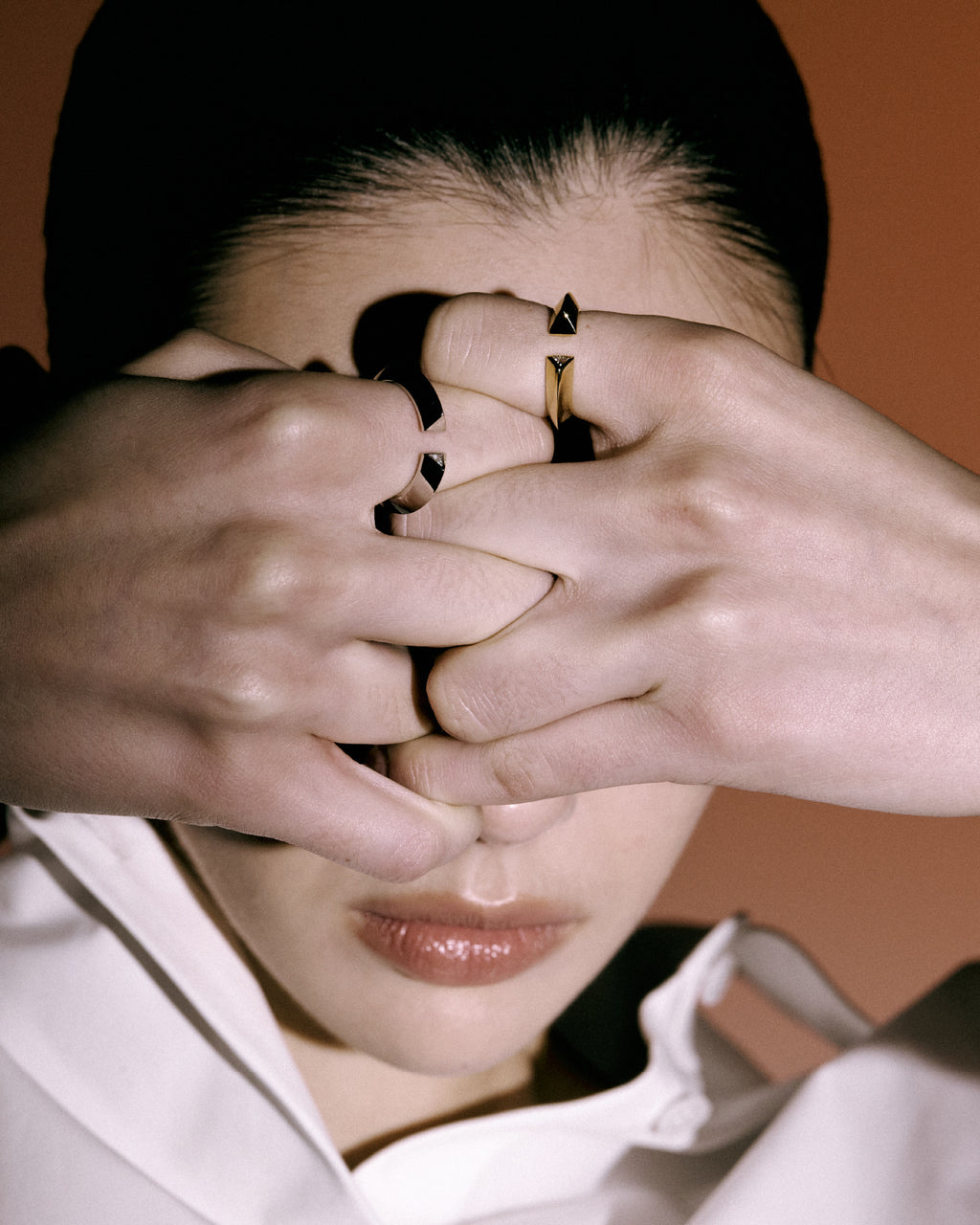 Numbering - Edged Triangle Ring #3491 product image 3 | TRAB K-Fashion Australia