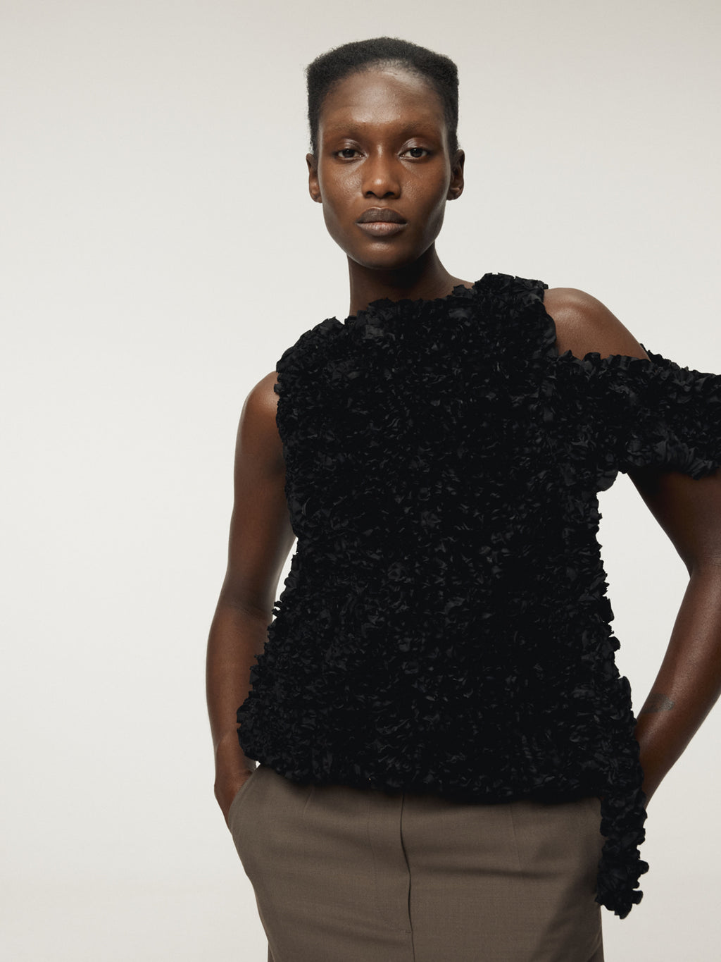 Recto - Embroidery Evening Top (Black) product image 5 | TRAB K-Fashion Australia