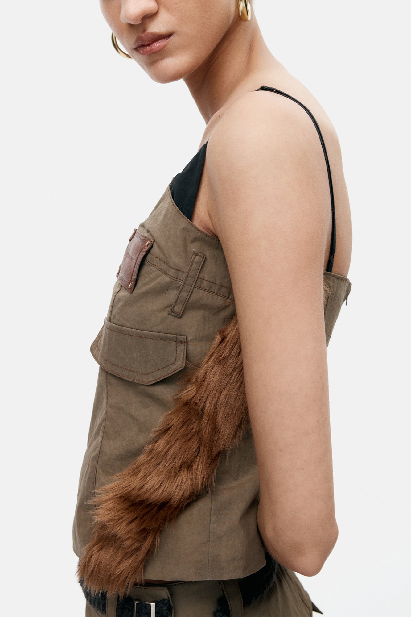 Andersson Bell - Trouser Custom Bustier (Taupe) product image 6 | TRAB K-Fashion Australia