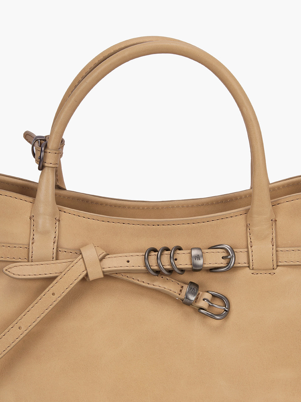 Marge Sherwood - Grandma Used Bag (French Beige Pull-Up) product image 5 | TRAB K-Fashion Australia