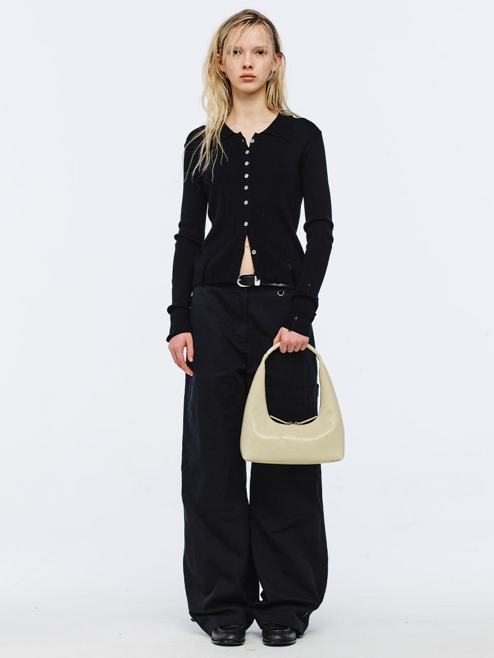 Marge Sherwood - Hobo Shoulder (Custard Semi Veg) product image 3 | TRAB K-Fashion Australia