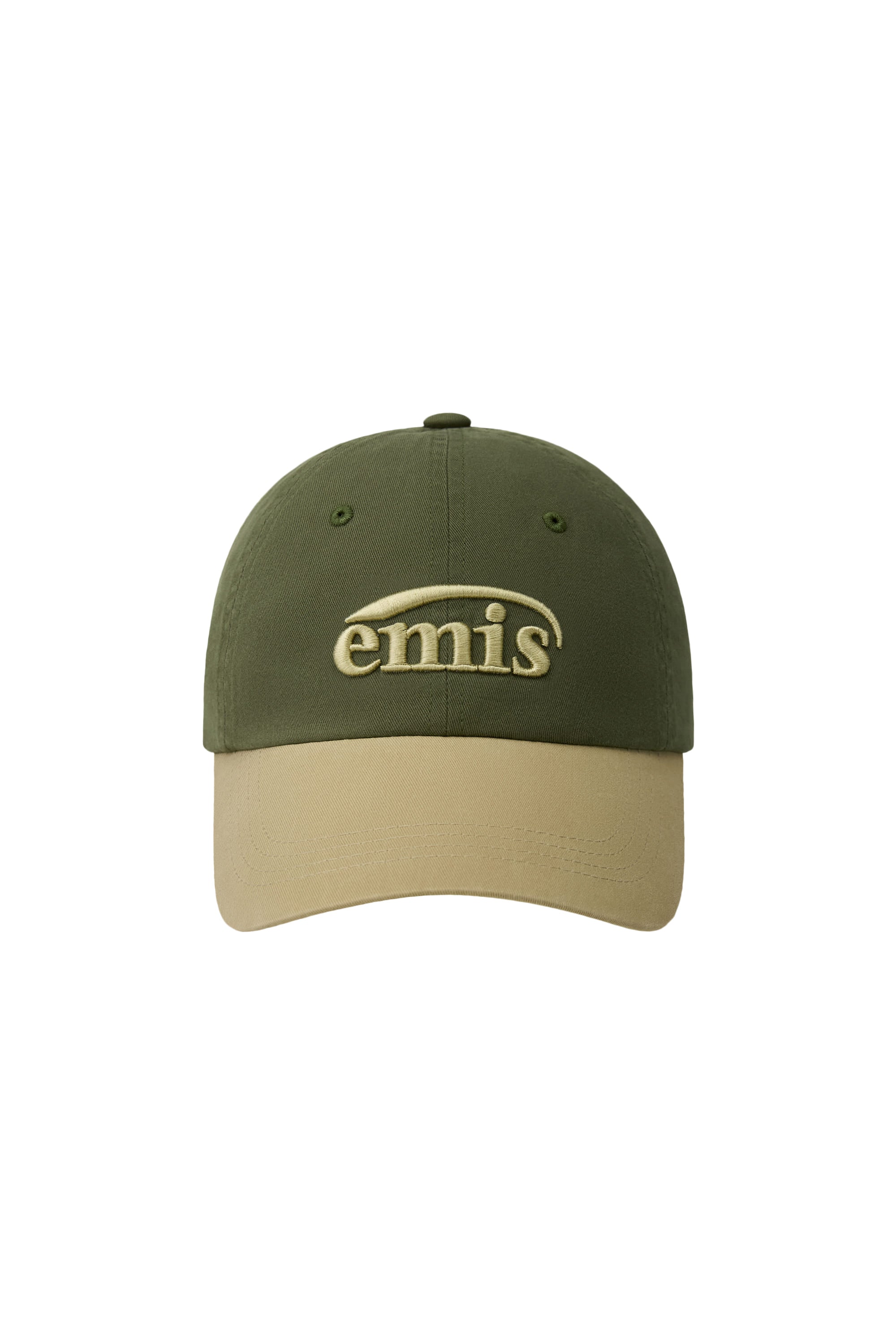 Emis - Washed Two Tone Ball Cap (Olive) product image 1 | TRAB K-Fashion Australia