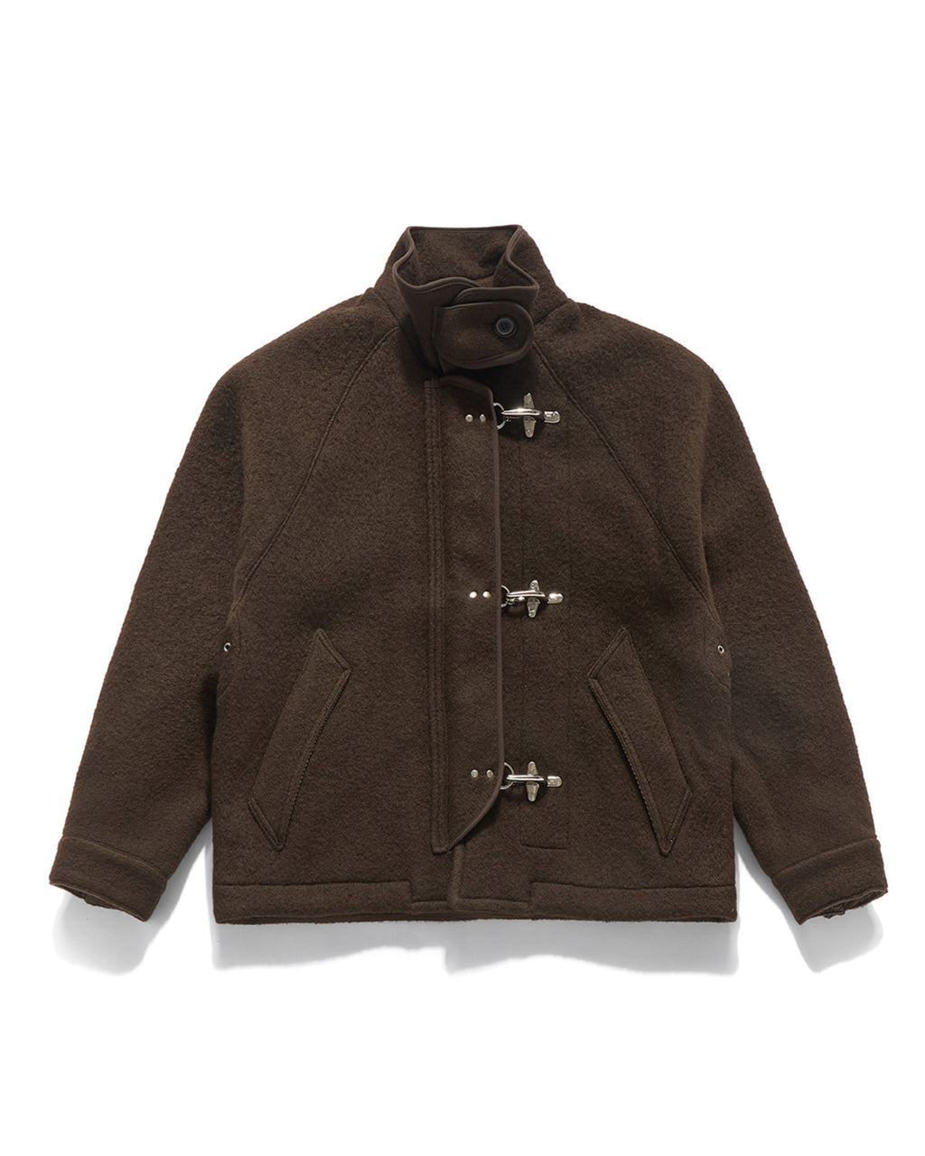 Eastlogue - Balloon Fireman Jacket (Olive Brown) product image 5 | TRAB K-Fashion Australia