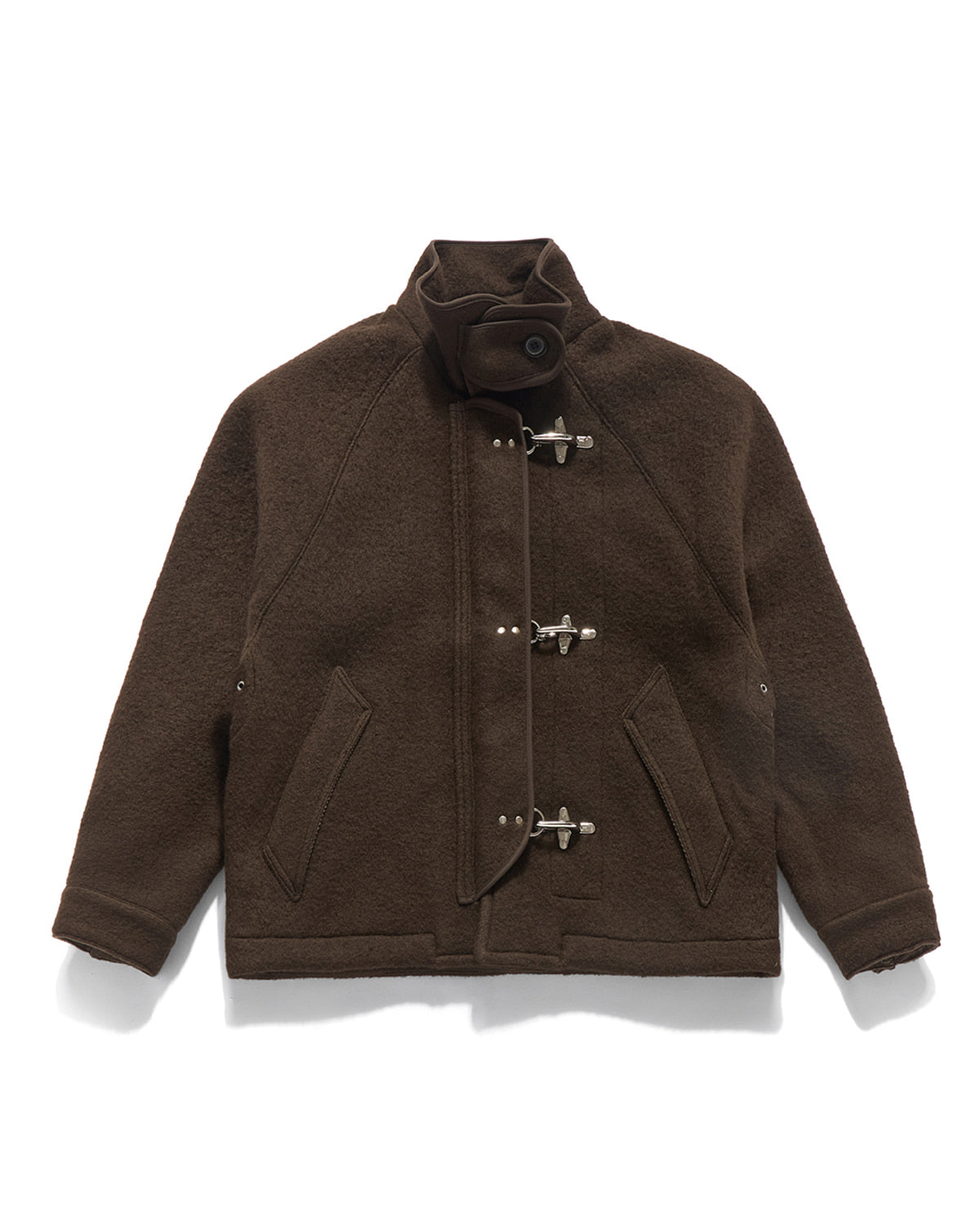 Eastlogue - Balloon Fireman Jacket (Olive Brown) product image 5 | TRAB K-Fashion Australia
