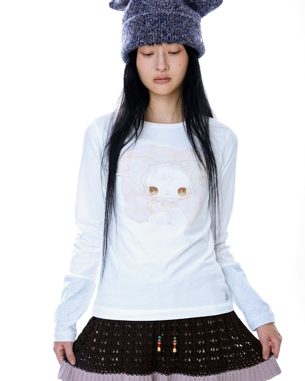 Coyseio - Blush Longsleeves (Ivory) product image 7 | TRAB K-Fashion Australia