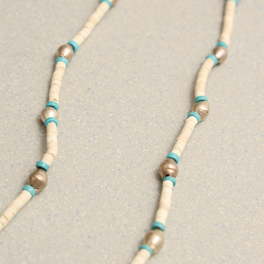 Towtow Archive - Rhino Charm Beads Necklace (Ivory) product image 3 | TRAB K-Fashion Australia