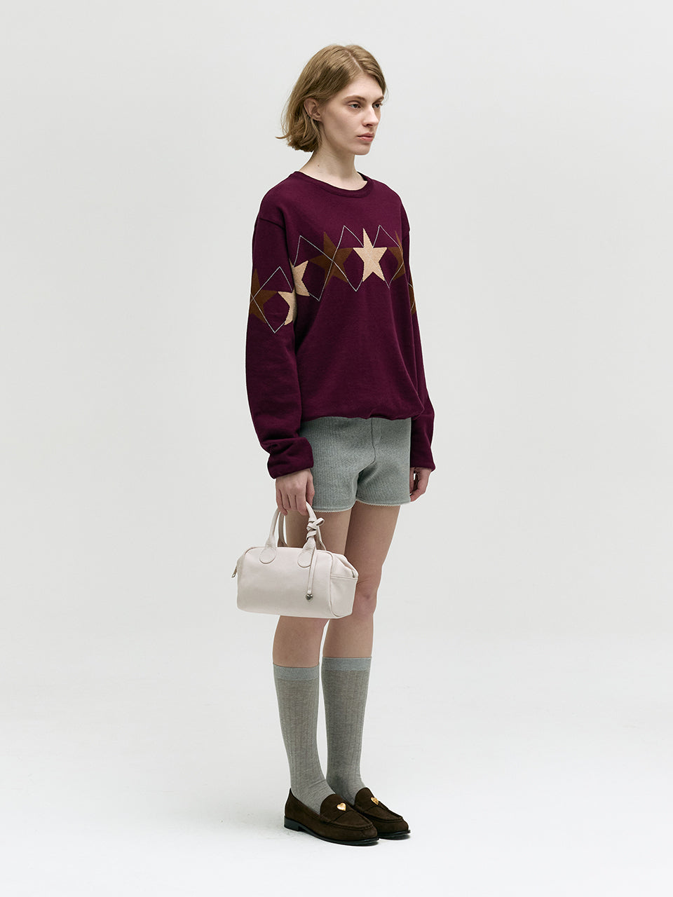 Marge Sherwood - Soft Bowling (Pale Pink Cracked) product image 4 | TRAB K-Fashion Australia