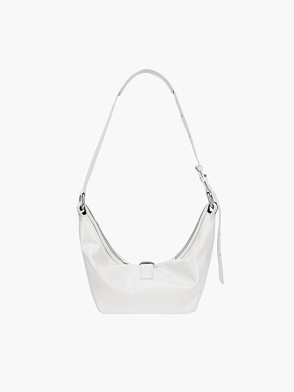 Marge Sherwood - Belted Hobo Medium (Off White Cracked) product image 5 | TRAB K-Fashion Australia