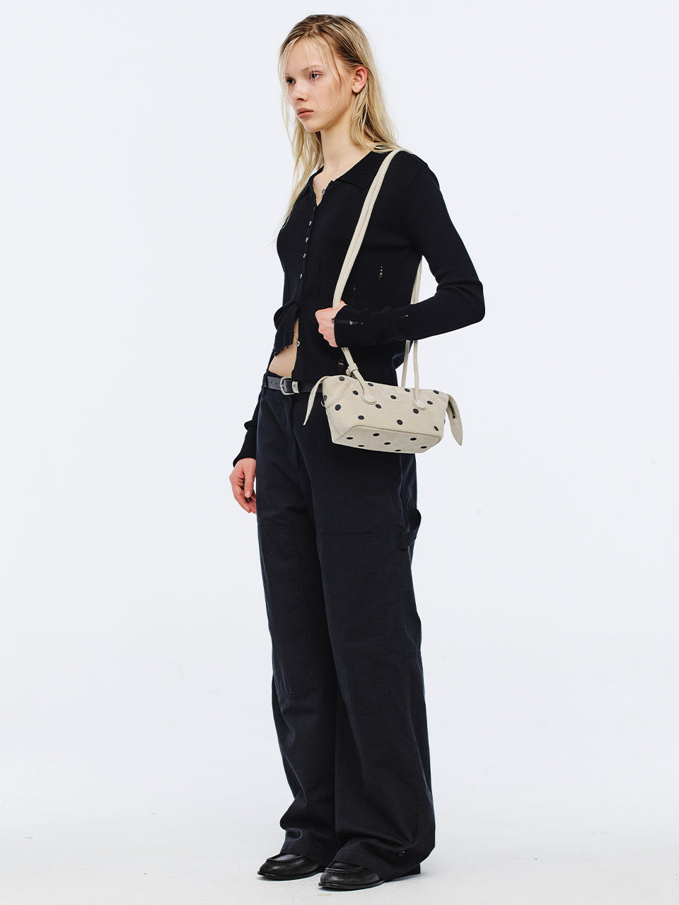 Marge Sherwood - Boat Shopper Small (Blond Wood Printed Suede) product image 3 | TRAB K-Fashion Australia