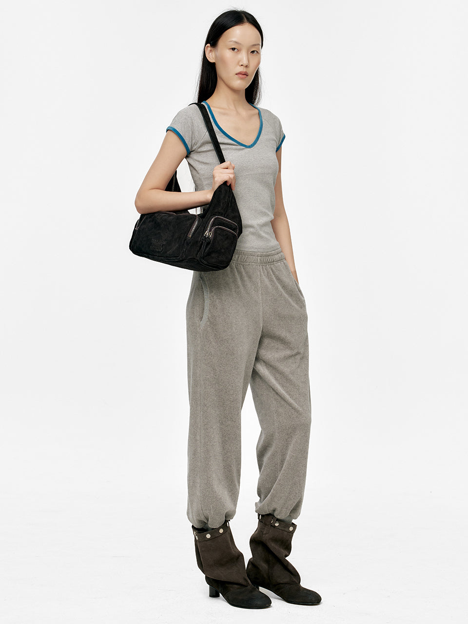 Marge Sherwood - City Hobo Ew (Black Suede) product image 3 | TRAB K-Fashion Australia