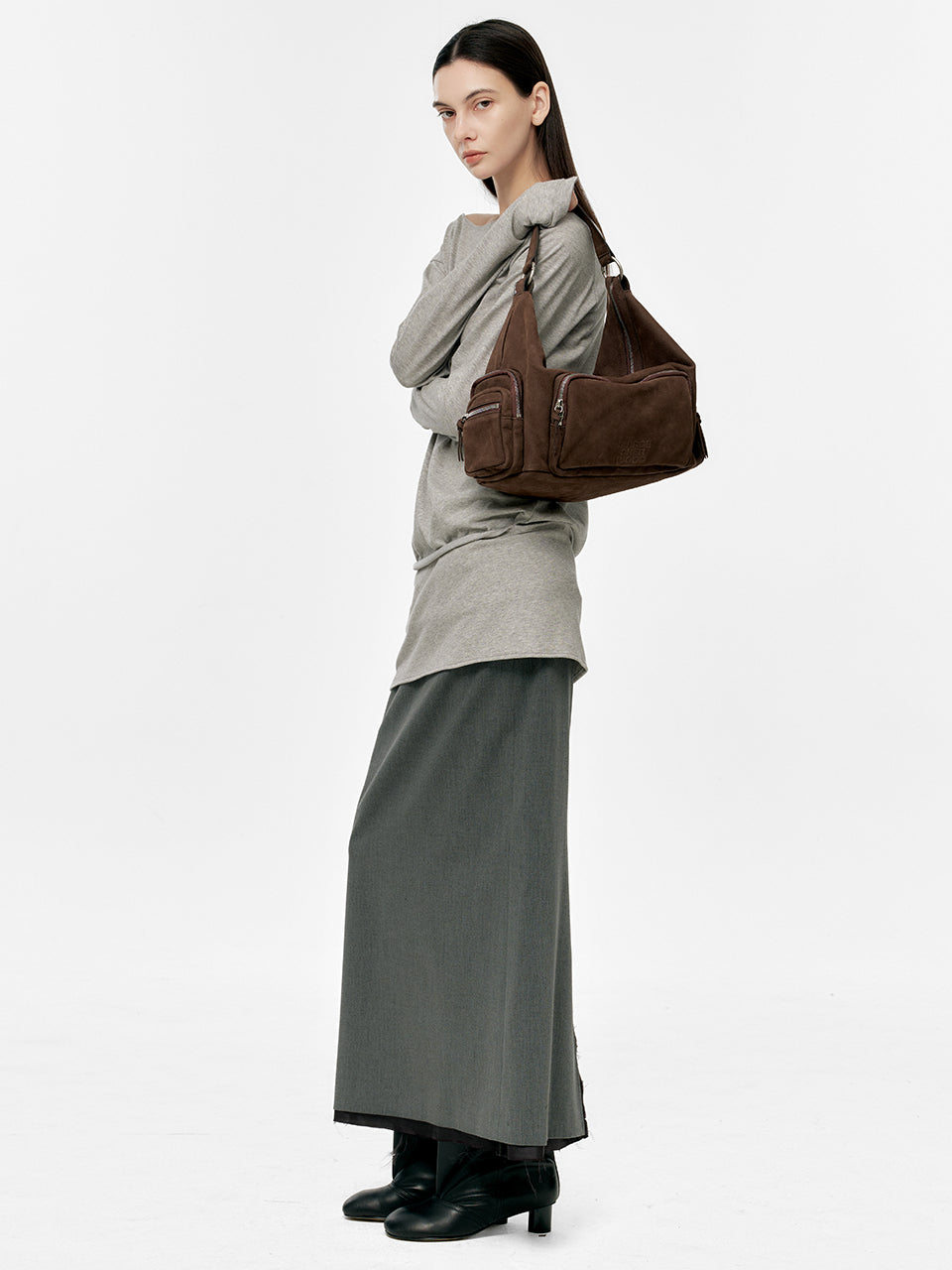 Marge Sherwood - City Hobo Ew (Hush Nubuck) product image 3 | TRAB K-Fashion Australia