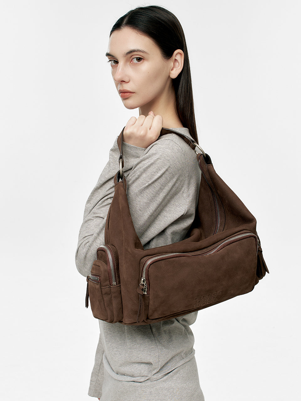 Marge Sherwood - City Hobo Ew (Hush Nubuck) product image 2 | TRAB K-Fashion Australia