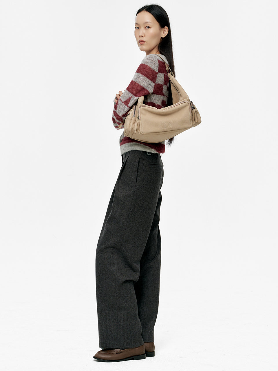 Marge Sherwood - City Hobo Ew (Nude Nubuck) product image 3 | TRAB K-Fashion Australia
