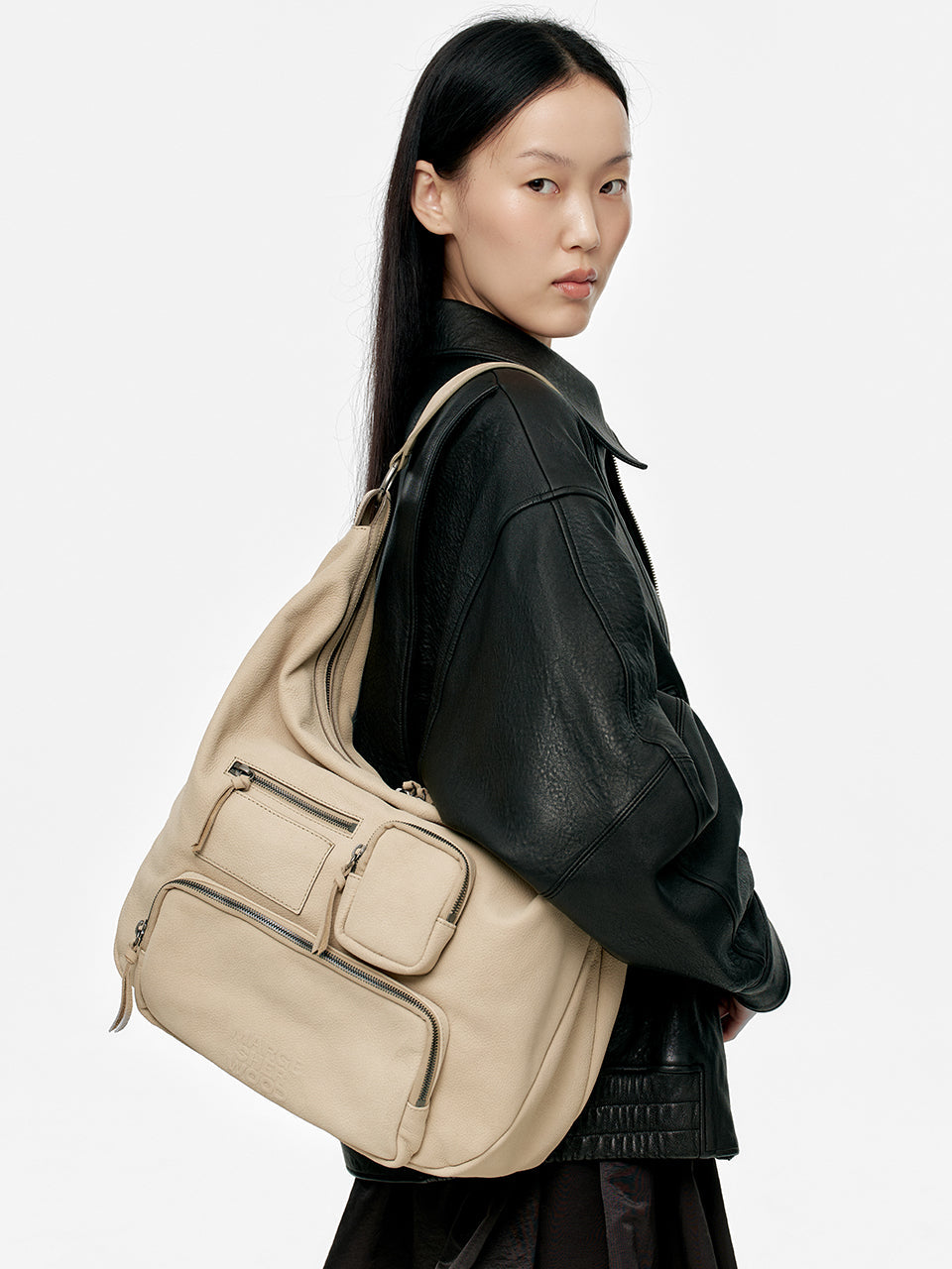 Marge Sherwood - City Hobo Ns (Nude Nubuck) product image 2 | TRAB K-Fashion Australia