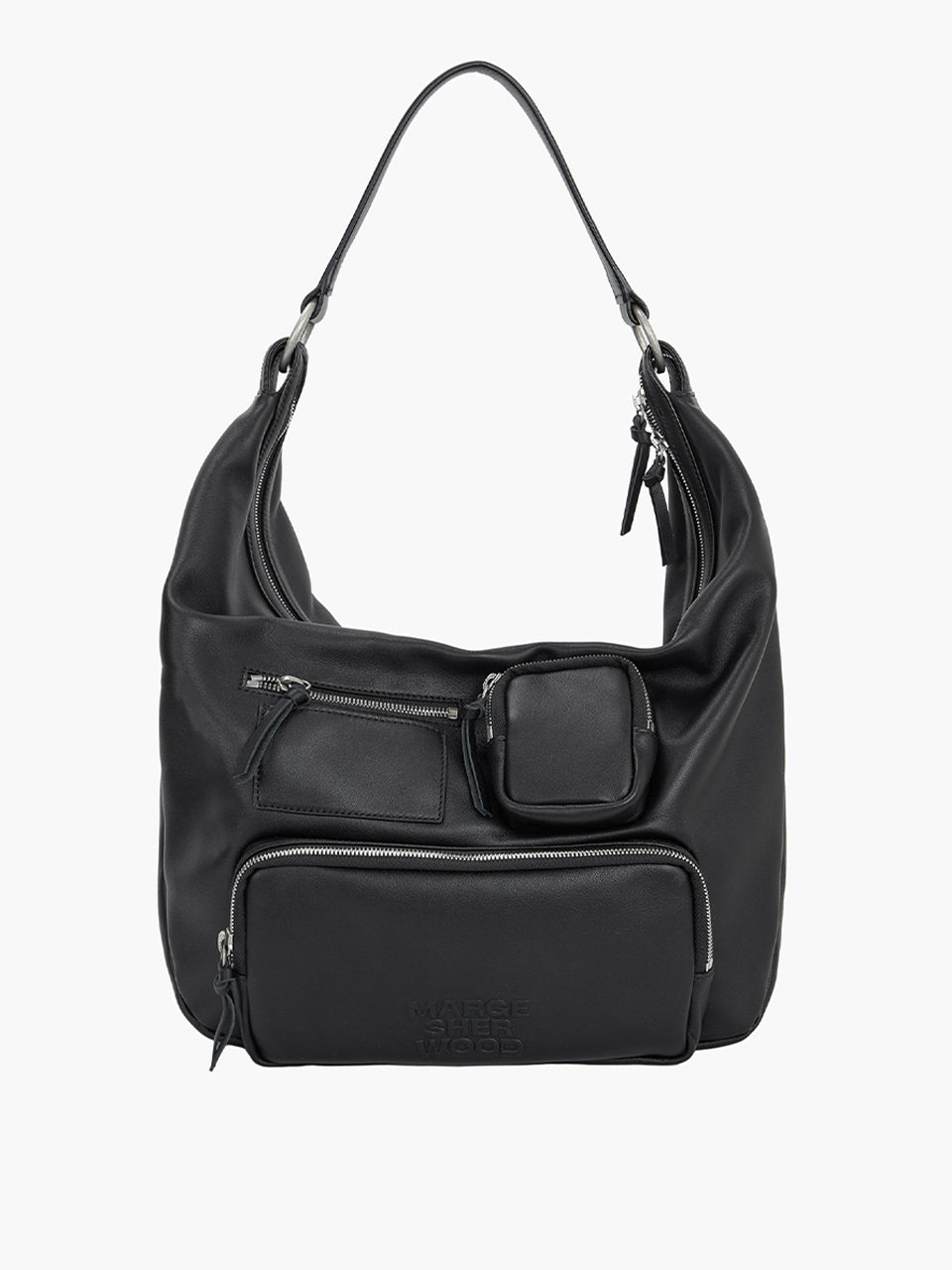 Marge Sherwood - City Hobo Ns (Black Plain) product image 1 | TRAB K-Fashion Australia