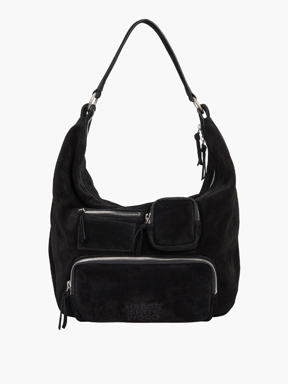 Marge Sherwood - City Hobo Ns (Black Suede) product image 1 | TRAB K-Fashion Australia
