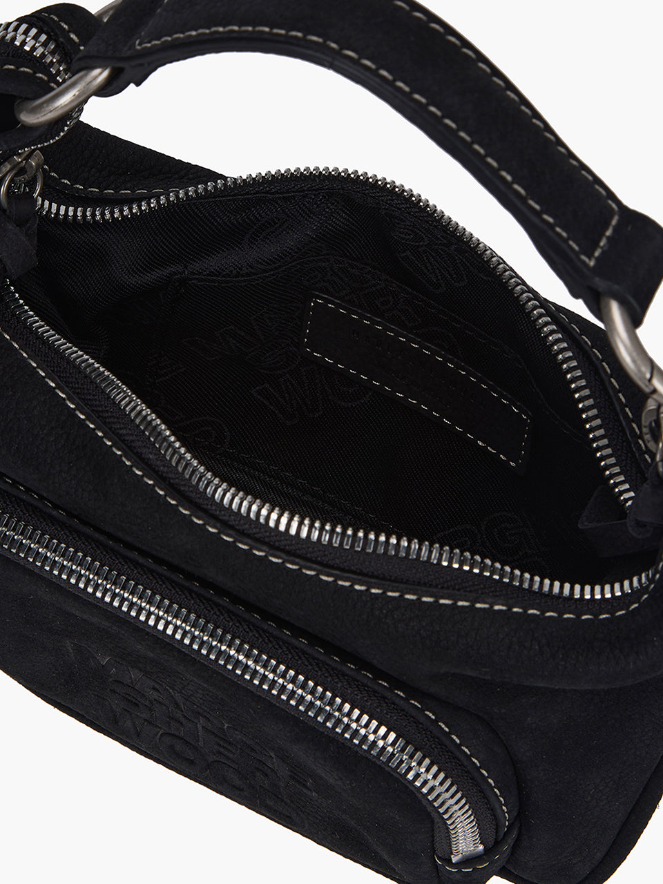 Marge Sherwood - City Hobo Micro (Black Nubuck) product image 7 | TRAB K-Fashion Australia