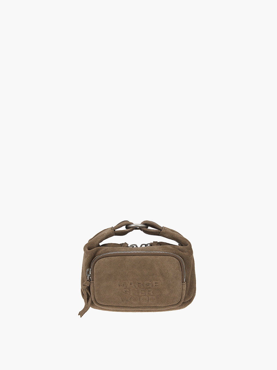 Marge Sherwood - City Hobo Micro (Cappuccino Suede) product image 7 | TRAB K-Fashion Australia