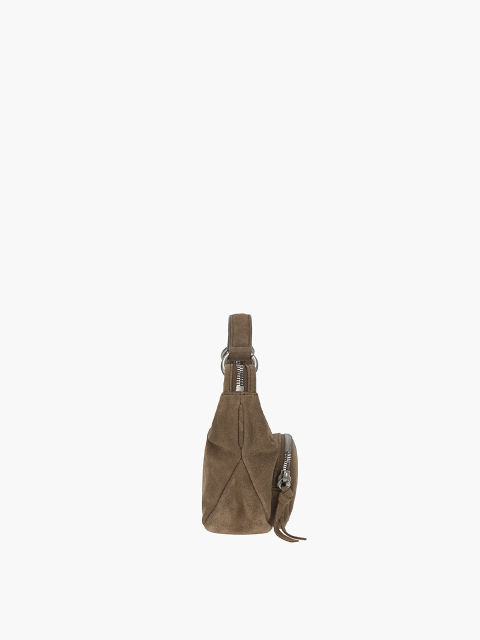 Marge Sherwood - City Hobo Micro (Cappuccino Suede) product image 9 | TRAB K-Fashion Australia