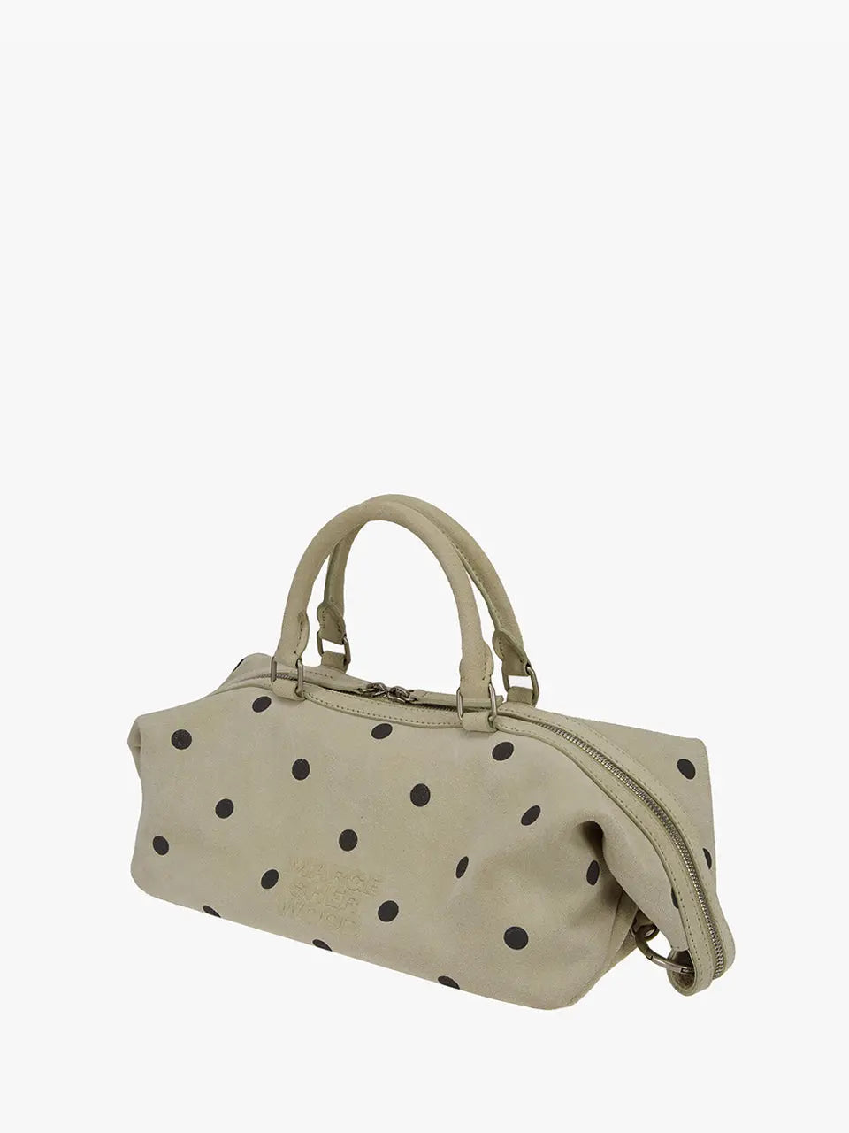 Marge Sherwood - Dumpling Ew Tote (Blond Wood Printed Suede) product image 5 | TRAB K-Fashion Australia