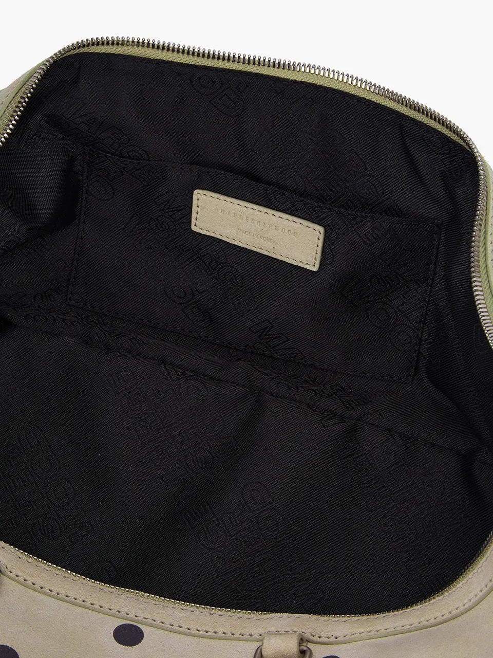 Marge Sherwood - Dumpling Ew Tote (Blond Wood Printed Suede) product image 8 | TRAB K-Fashion Australia