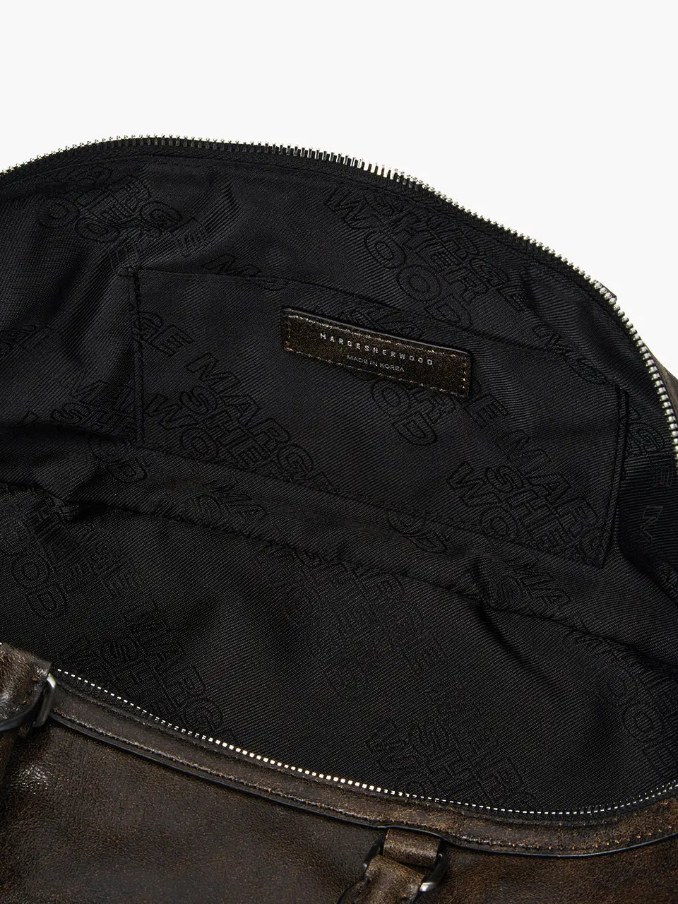 Marge Sherwood - Dumpling Ew Tote (Brown+Black Two-Tone Cracked) product image 10 | TRAB K-Fashion Australia