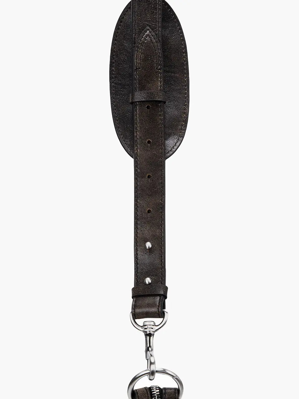 Marge Sherwood - Dumpling Tote (Brown+Black Two-Tone Cracked) product image 8 | TRAB K-Fashion Australia
